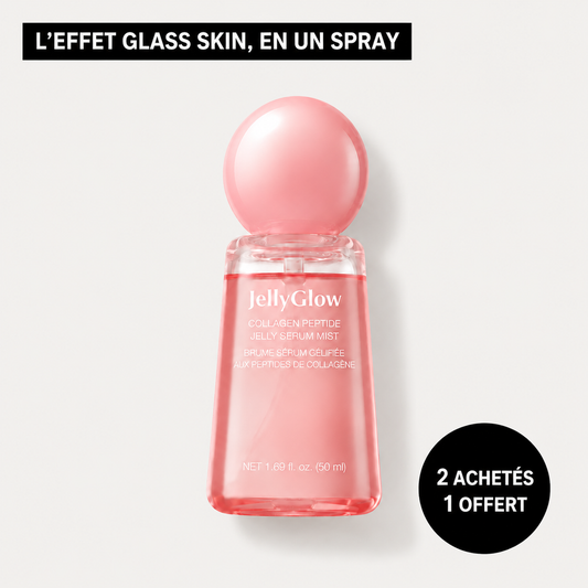 JellyGlow™ | Le Sérum Gelée 2-en-1 au Collagène & Peptides | 50ml